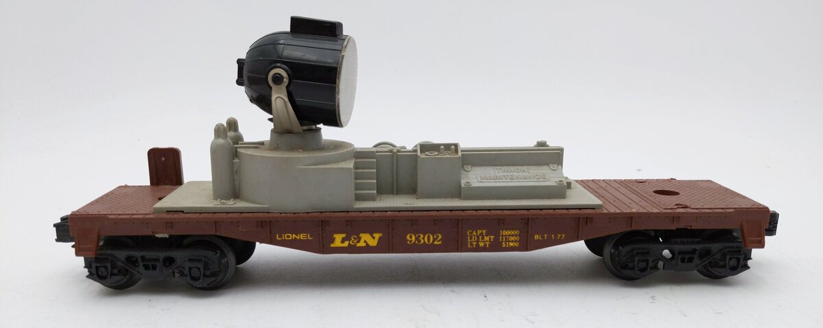 Lionel 6-6526 O Gauge US Marines& L&N Operating Searchlight Cars [2] LN/Box