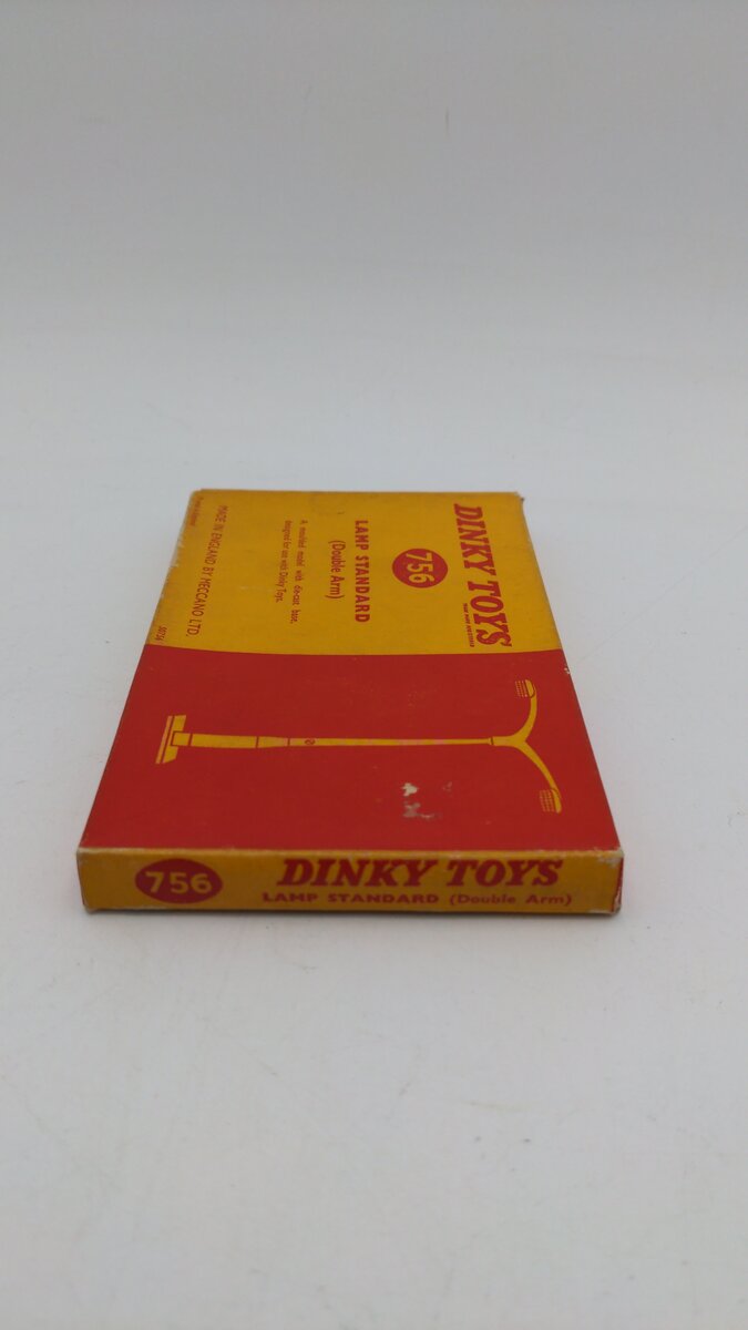 Dinky 756 Vintage Plastic Double Arm Lamp Standard With Die Cast Base EX/Box