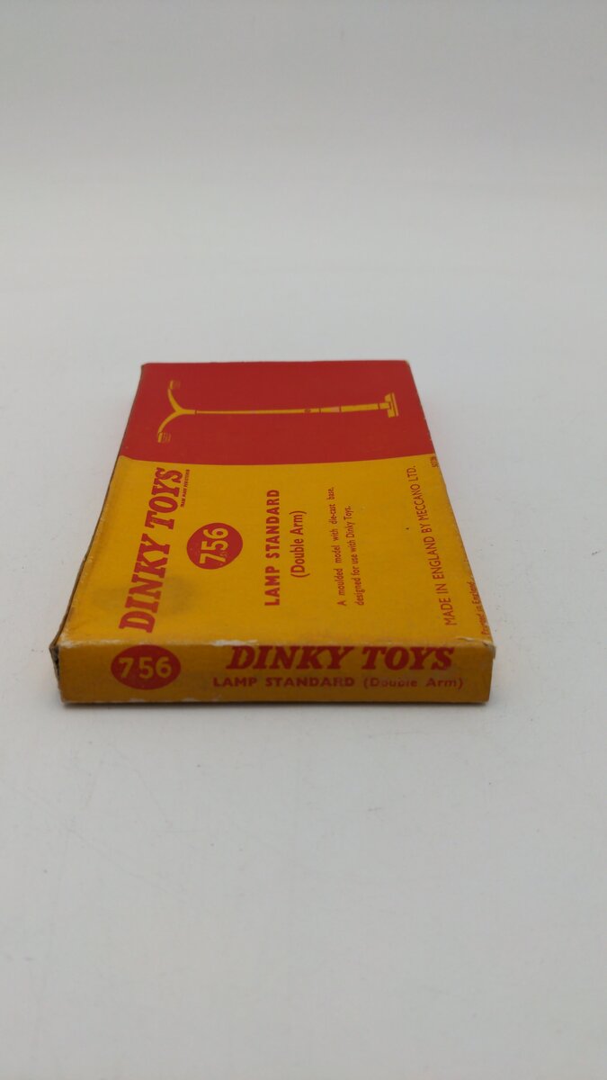 Dinky 756 Vintage Plastic Double Arm Lamp Standard With Die Cast Base EX/Box