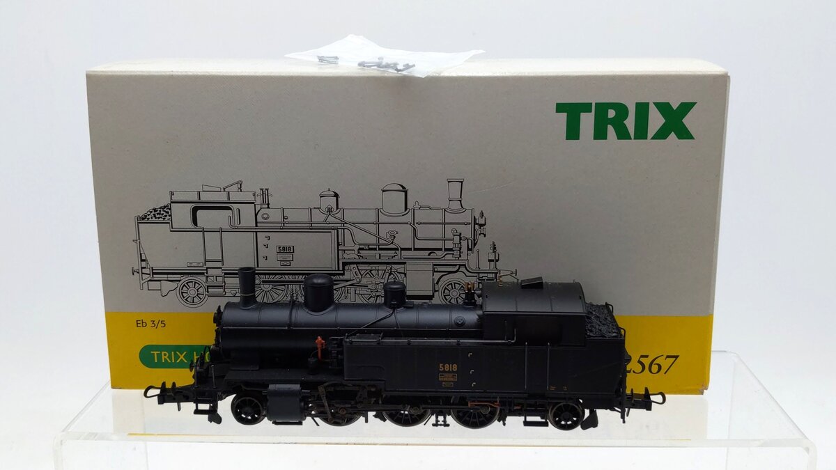 Trix 22567 HO Scale Swiss Federal Railways EB 3/5 2-6-2 Steam Locomotive LN/Box