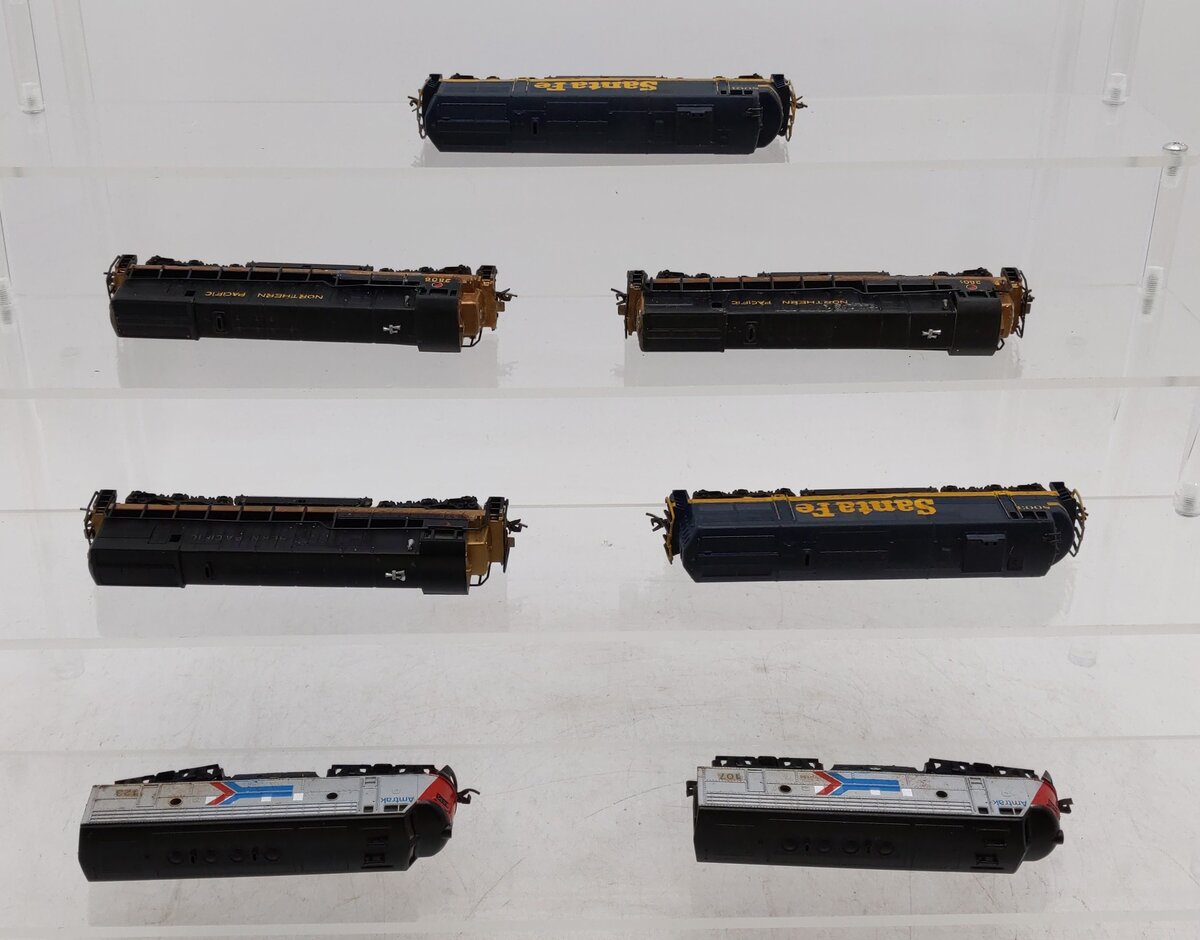Trix N Scale Minitrix Assorted Powered Locomotives [7] VG