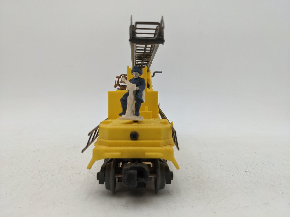 Lionel 6-16660 O Gauge Lionel Operating Fire Car With Ladders (Yellow) EX/Box