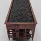 Weaver 10897 O Gauge Western Maryland 36' Ribbed 2-Bay Hopper 2-Rail EX