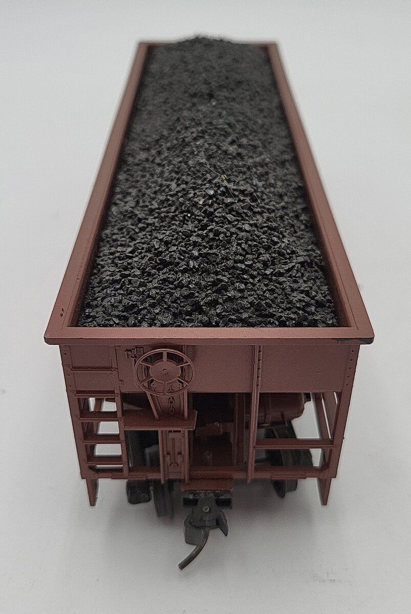 Weaver 10897 O Gauge Western Maryland 36' Ribbed 2-Bay Hopper 2-Rail EX