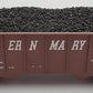 Weaver 10897 O Gauge Western Maryland 36' Ribbed 2-Bay Hopper 2-Rail EX