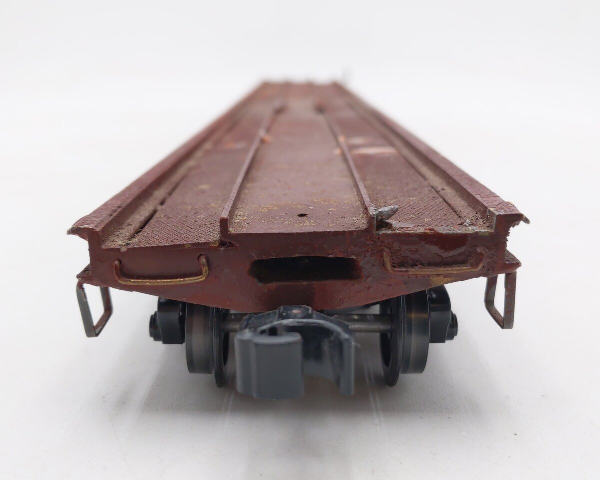 Generic Brass O Gauge Trailer Train Corporation Flat Car #472234 (3-Rail) VG