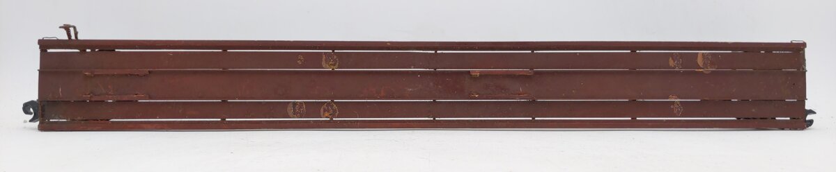 Generic Brass O Gauge Trailer Train Corporation Flat Car #472234 (3-Rail) VG