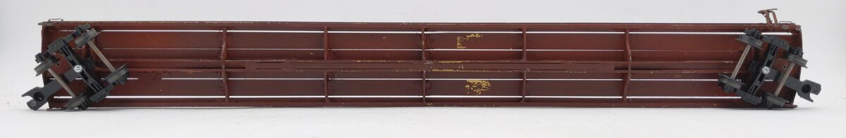 Generic Brass O Gauge Trailer Train Corporation Flat Car #472234 (3-Rail) VG