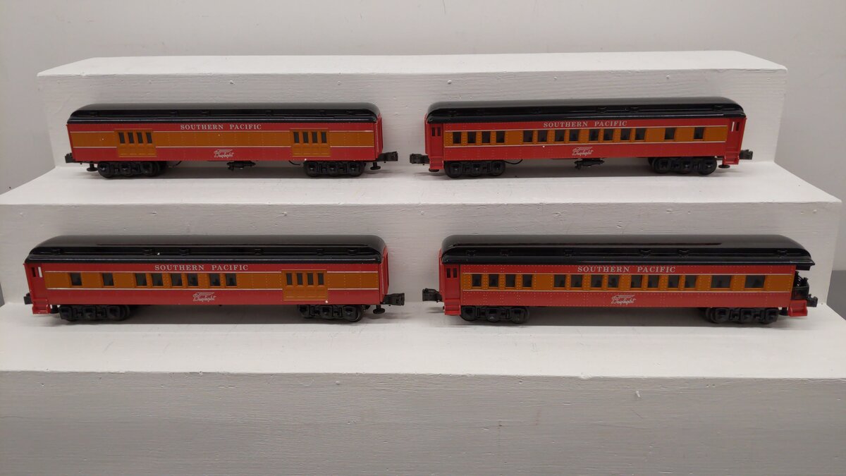 Williams 606 Southern Pacific Madison Daylight 4-Car Passenger Set EX/Box