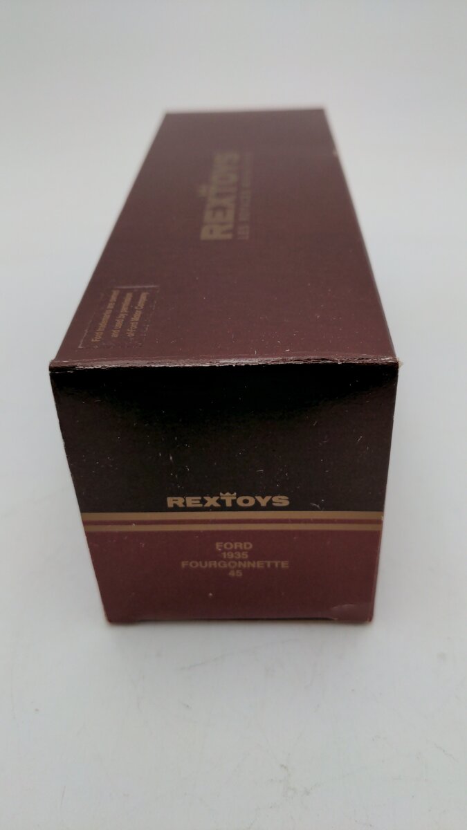 Rex Toys 45 1:43 Scale Texaco Red 1935 Ford Sedan Delivery W/Display Case EX/Box