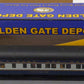 Golden Gate Depot O Gauge Baltimore & Ohio "Mountain Top" Observation Car 2-Rail EX/Box