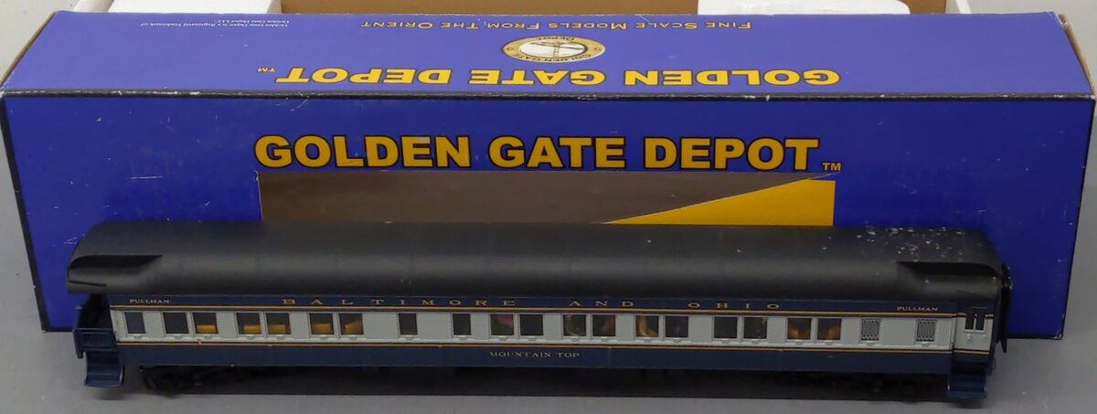 Golden Gate Depot O Gauge Baltimore & Ohio 