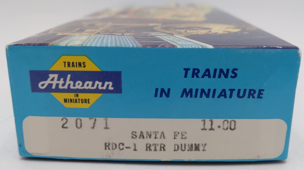 Athearn 2071 HO Scale Santa Fe RDC-1 RTR RPO DUMMY Diesel Car EX/Box