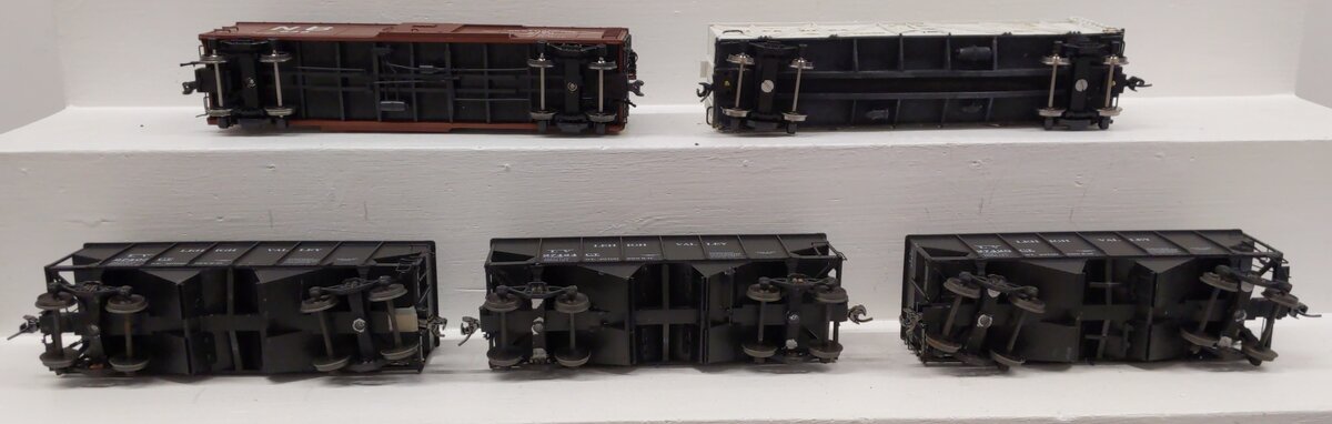 Weaver O Gauge Assorted Freight Cars 848, 27405, 27424, 27420, 19890 [5] EX