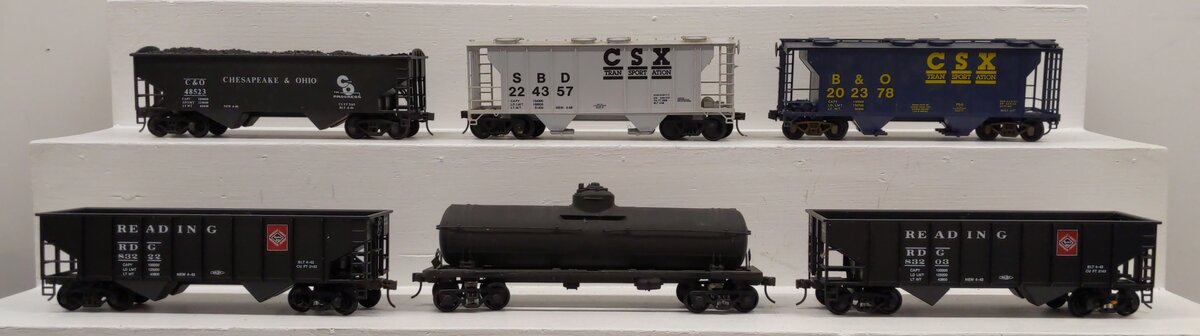 Weaver O Scale Assorted Freight Cars 224357, 83203, 83222, 202378, 48523 [6] EX