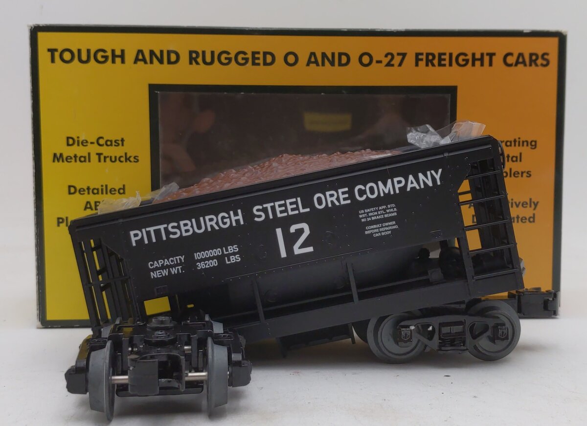 MTH 30-75550 O Pittsburgh Steel Ore Company Ore Car EX/Box