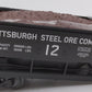 MTH 30-75550 O Pittsburgh Steel Ore Company Ore Car EX/Box