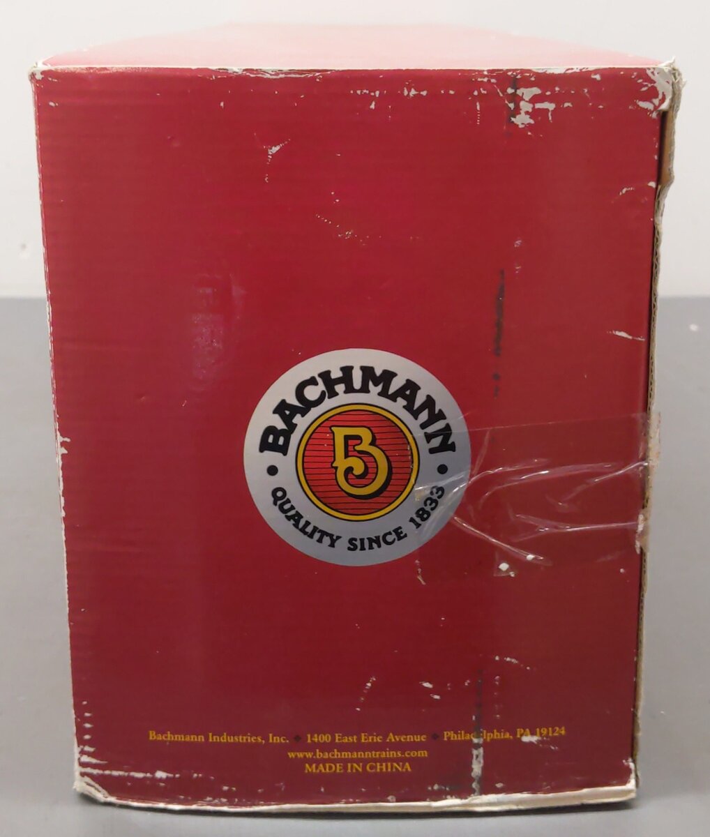 Bachmann 81496 G Scale Yellow Pine Lumber 2-6-0 Mogul Steam Locomotive EX/Box