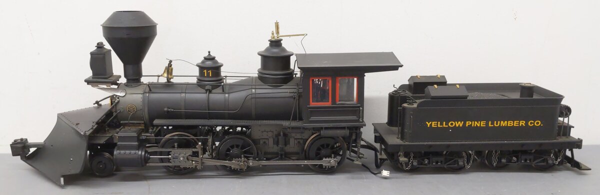 Bachmann 81496 G Scale Yellow Pine Lumber 2-6-0 Mogul Steam Locomotive EX/Box