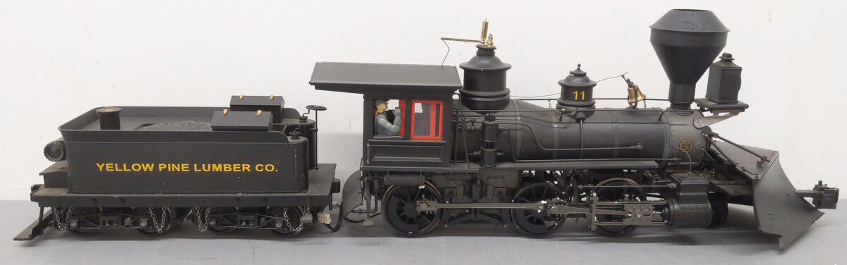 Bachmann 81496 G Scale Yellow Pine Lumber 2-6-0 Mogul Steam Locomotive EX/Box