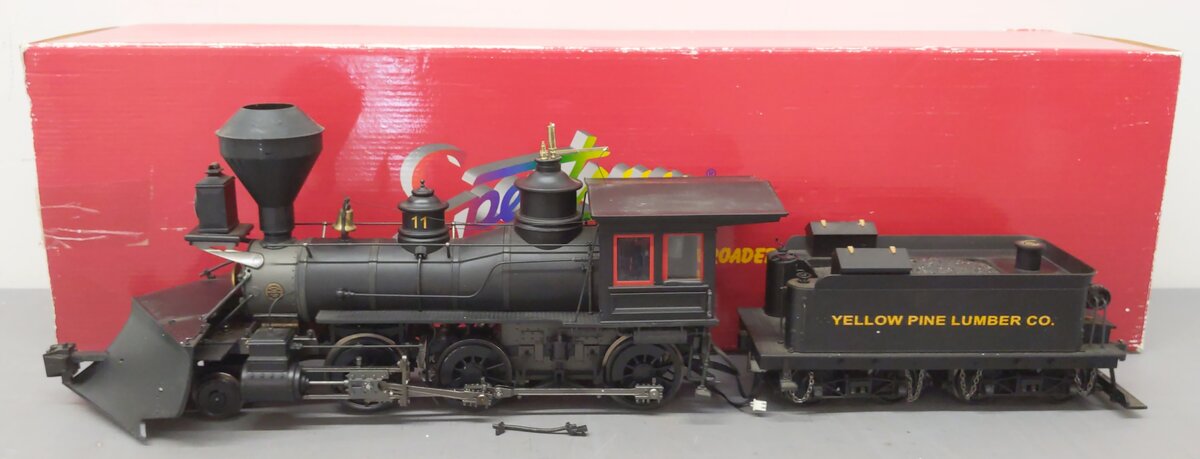 Bachmann 81496 G Scale Yellow Pine Lumber 2-6-0 Mogul Steam Locomotive EX/Box