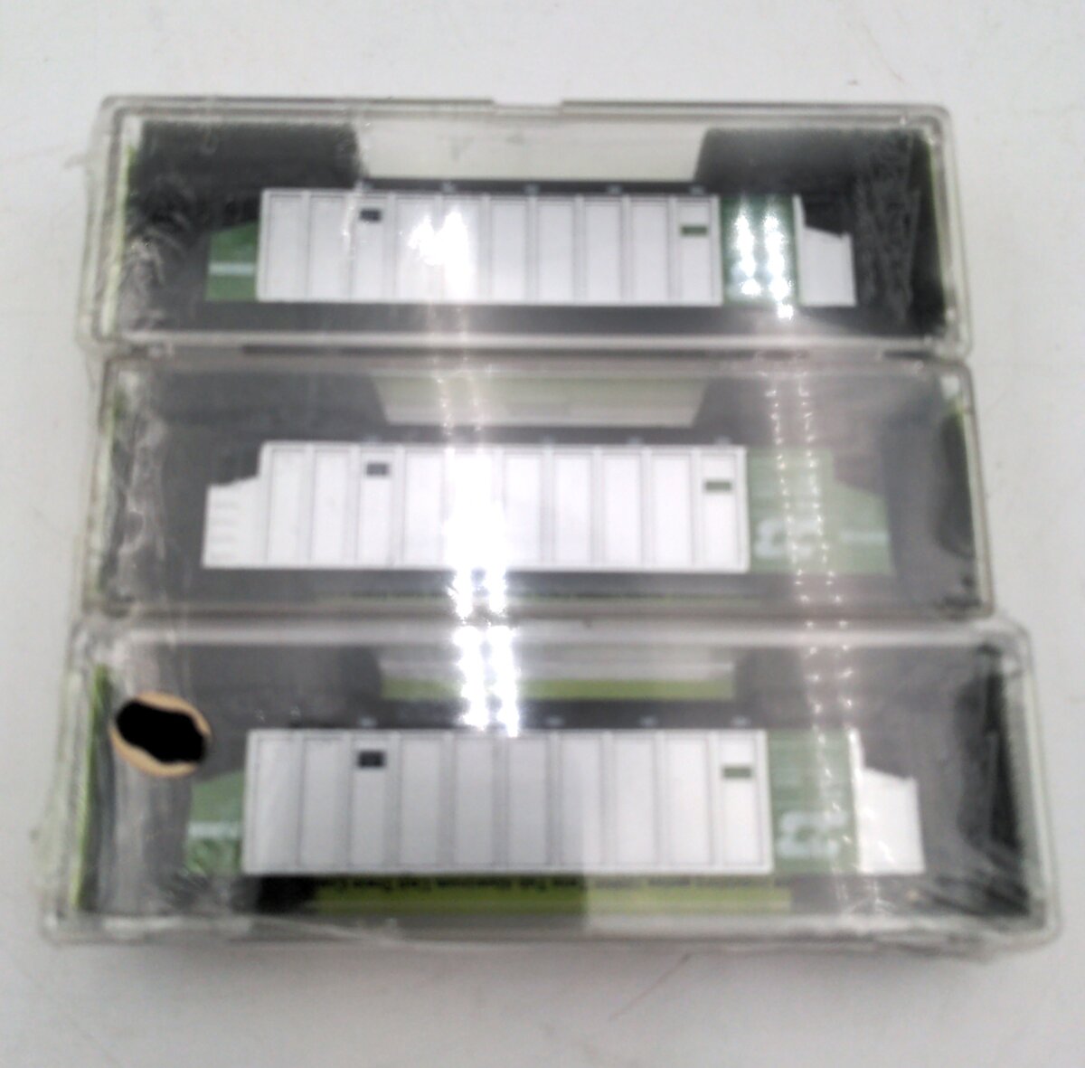 Deluxe Innovations 12040 6 Burlington Northern Gondola Cars Pack Of 3 MT/Box