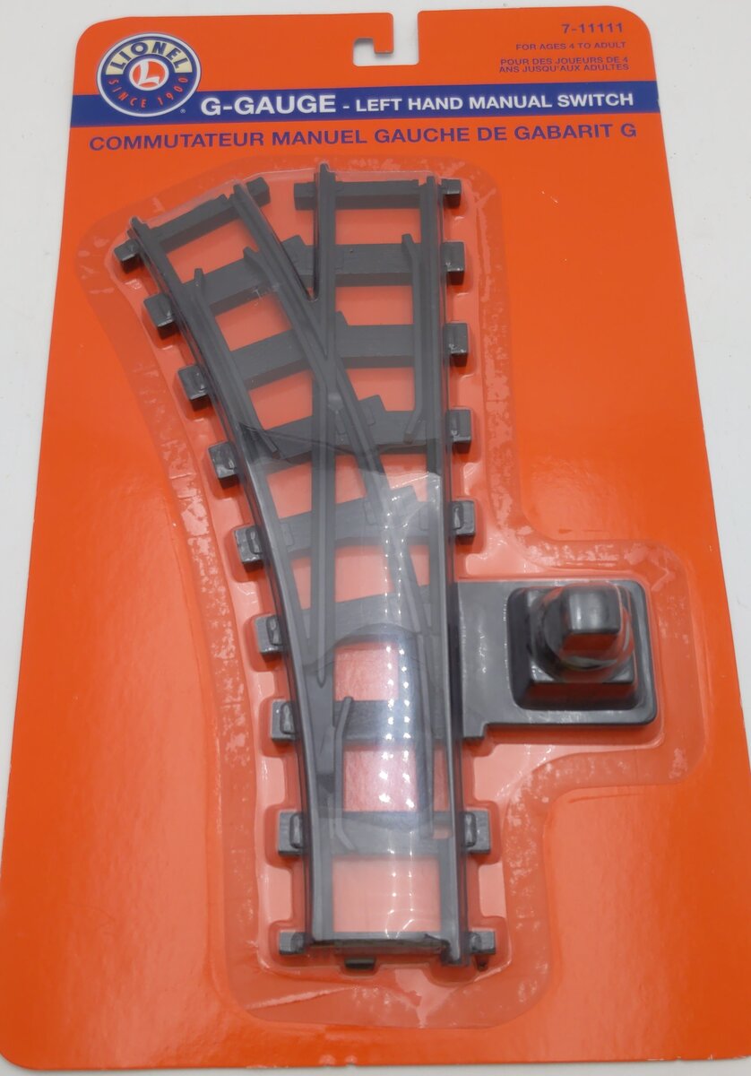 Lionel 7-11110/7-11111 G 13-1/2
