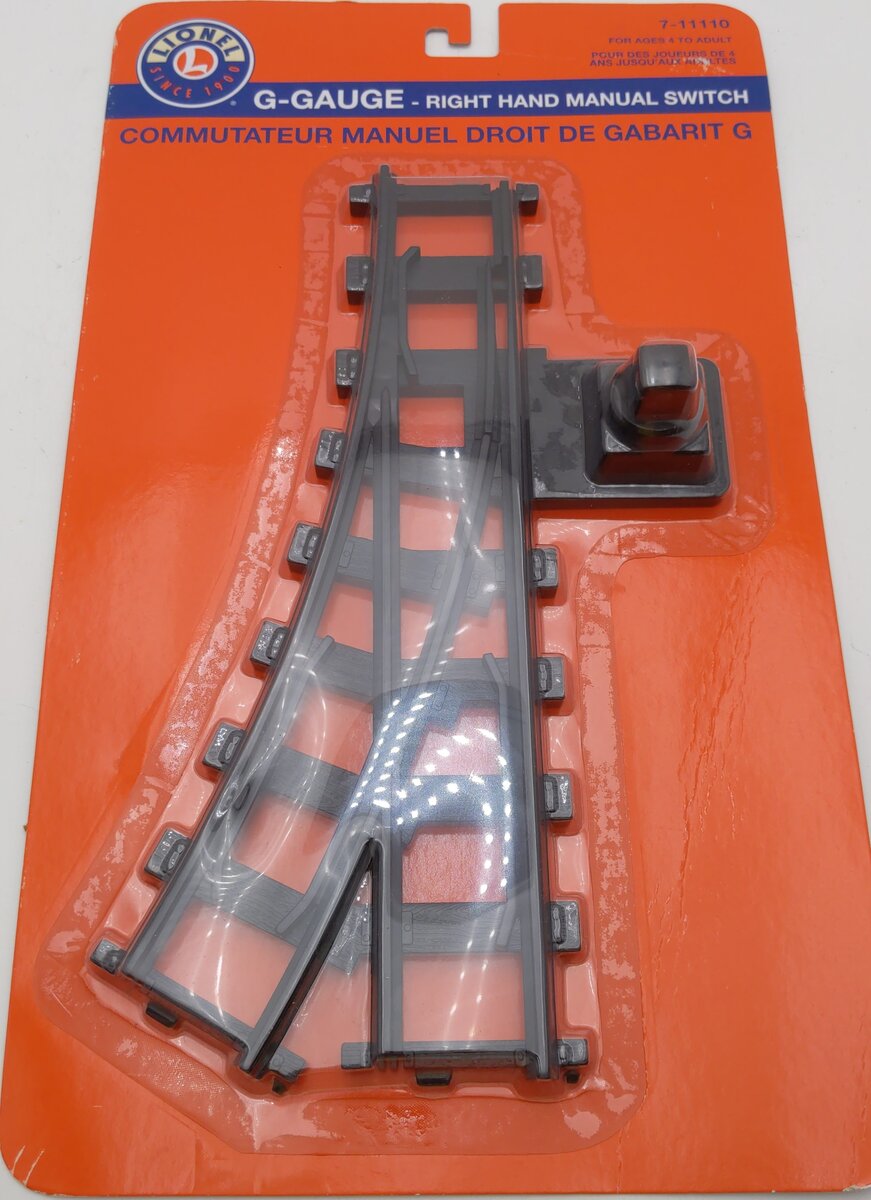 Lionel 7-11110/7-11111 G 13-1/2