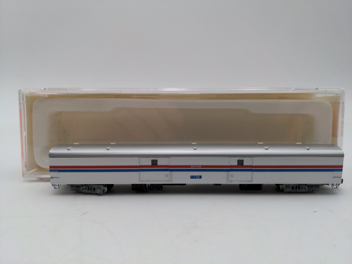 Con-Cor 0001-04081J N 85' Amtrak Baggage Car #1128 LN/Box
