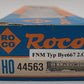 Roco 44563 HO Scale FNM 2nd Class Passenger Car #Be1135 EX/Box