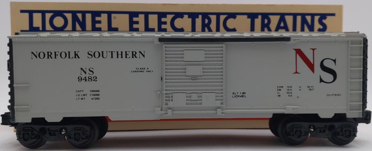 Lionel 6-9482 O Gauge Norfolk Southern Boxcar #9482 EX/Box