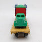 American Flyer 643 Vintage S Circus Flat Car w/ Cages & Truck Tractor VG