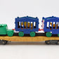 American Flyer 643 Vintage S Circus Flat Car w/ Cages & Truck Tractor VG