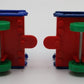 American Flyer 643 Vintage S Circus Flat Car w/ Cages & Truck Tractor VG