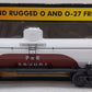 MTH 30-7317 O Gauge Pennsylvania Single-Dome Tank Car #500001 EX/Box