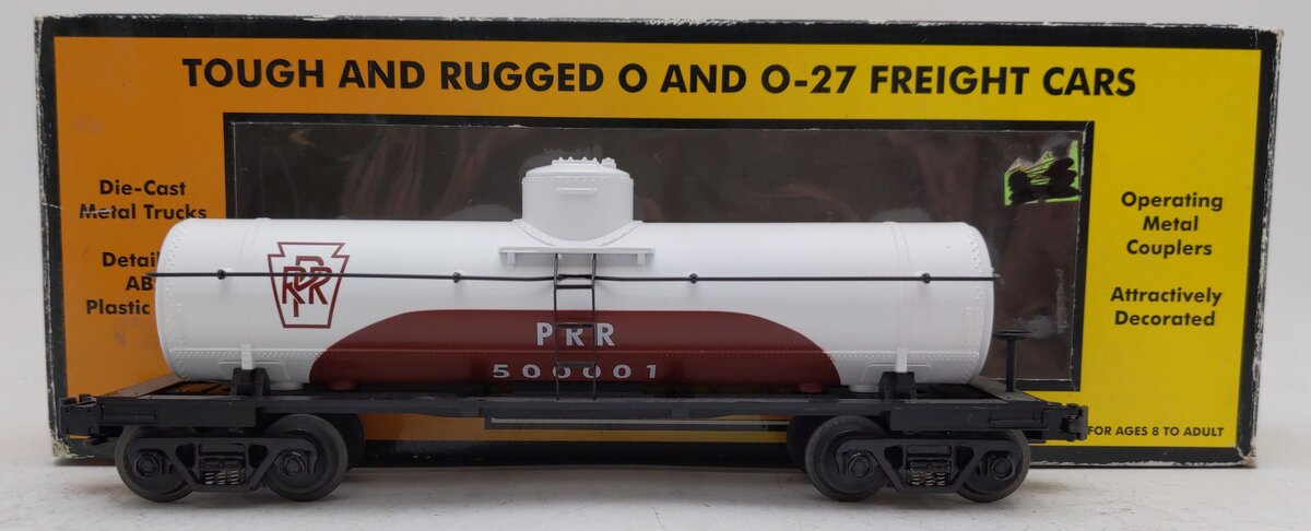 MTH 30-7317 O Gauge Pennsylvania Single-Dome Tank Car #500001 EX/Box
