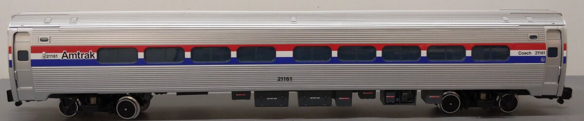 LGB 30220 Amtrak Amfleet Coach, Phase III #21161 - Metal Wheels EX/Box