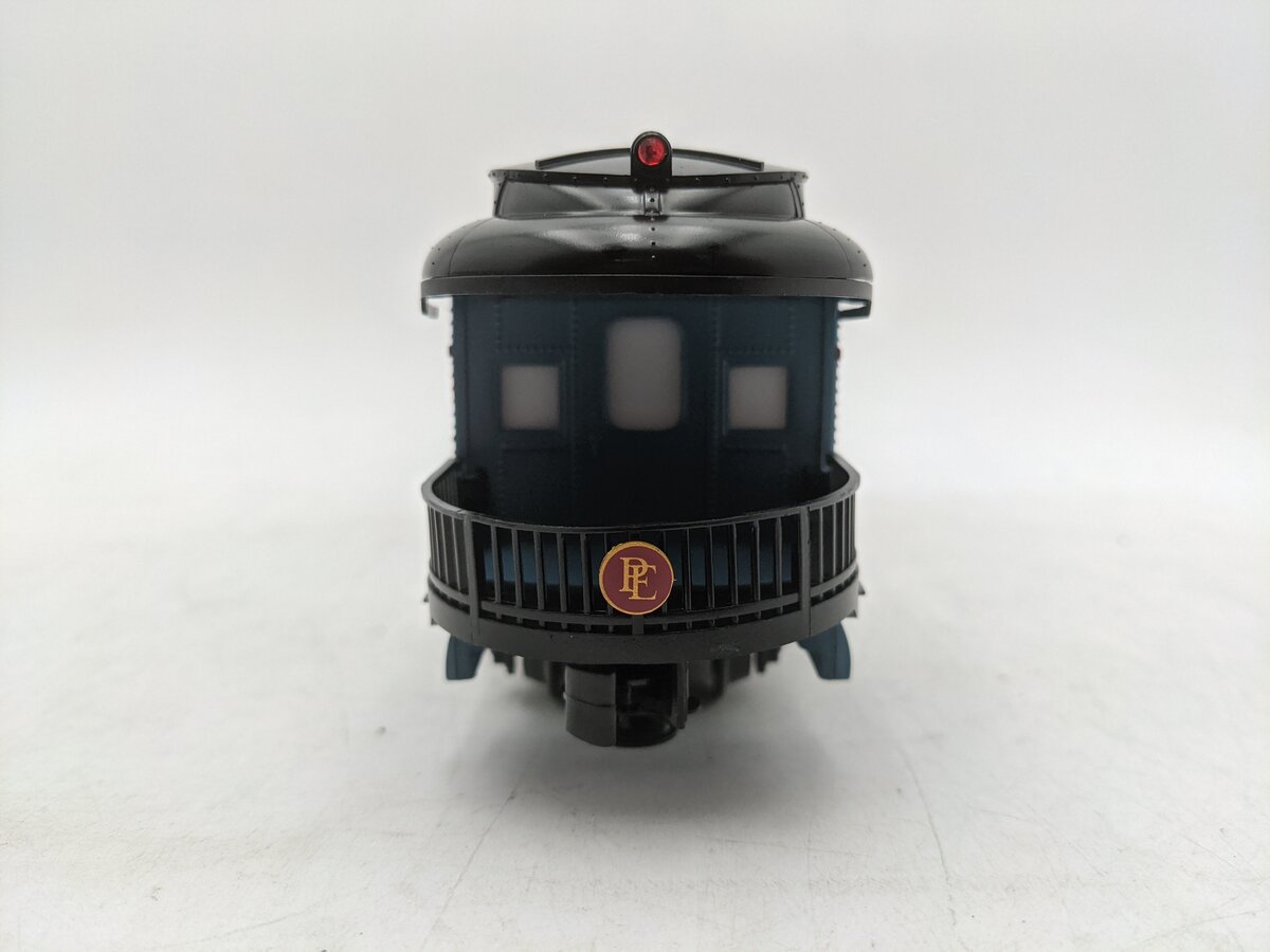 Lionel 2027800 O Polar Express Skiing Hobo Observation Car with Black Roof LN/Box