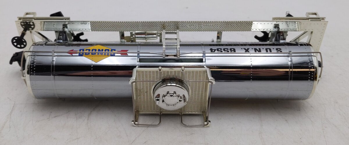 MTH 33-7307 O Gauge Sunoco Single Dome Tank Car #6554 VG/Box