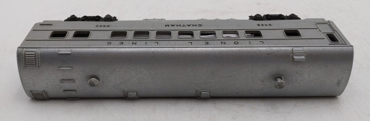 Lionel 2422 Vintage O Lionel Lines Chatham Lighted Pullman Car with Silver Roof VG