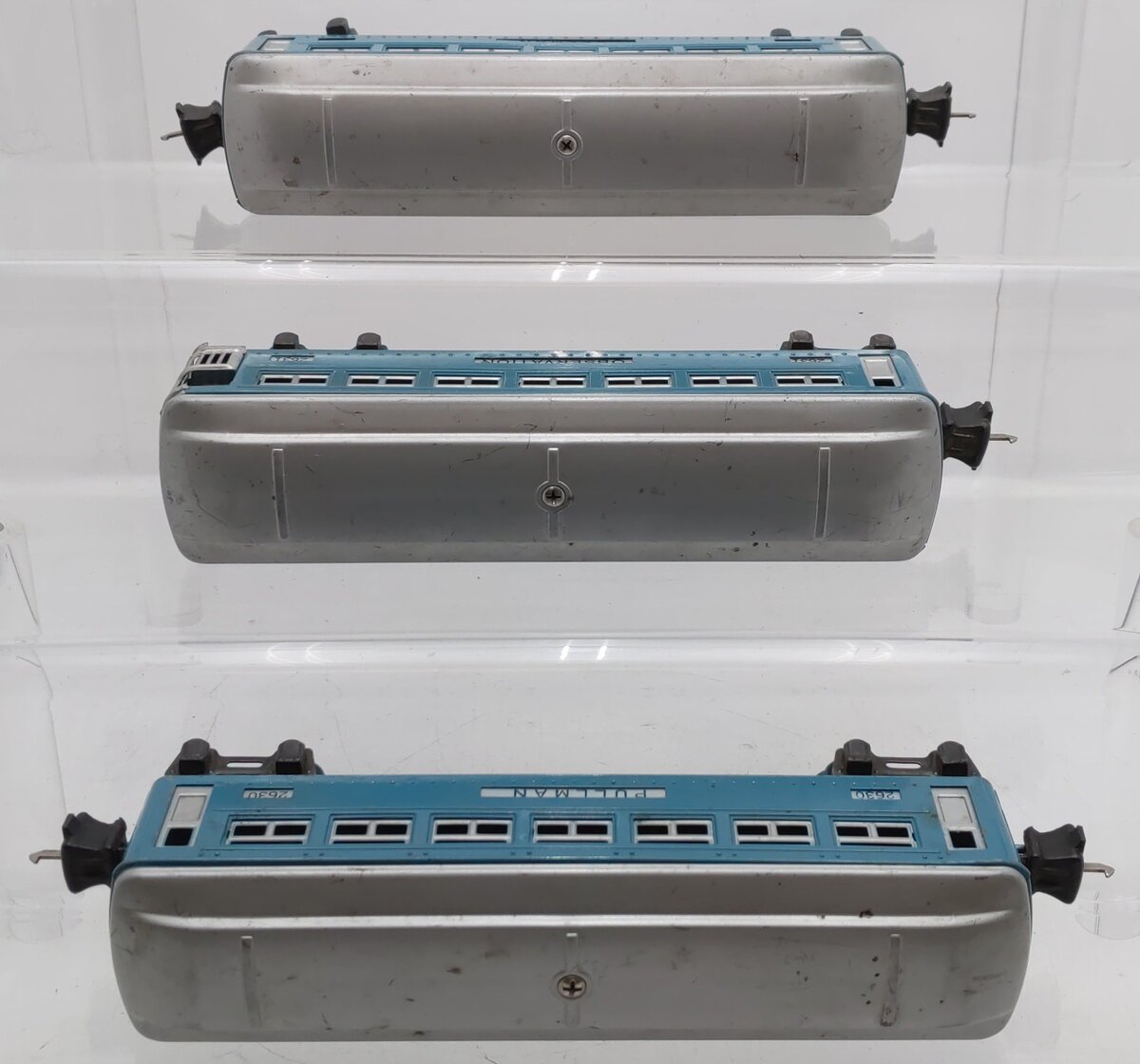 Lionel Vintage O Gauge Tinplate Passenger Cars #2630,2630,2631 [3] VG