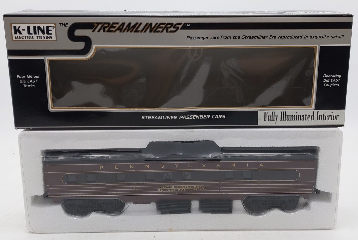 K-Line K4580-5468 O Gauge Pennsylvania "Fleet of Modernism" RPO Car NIB