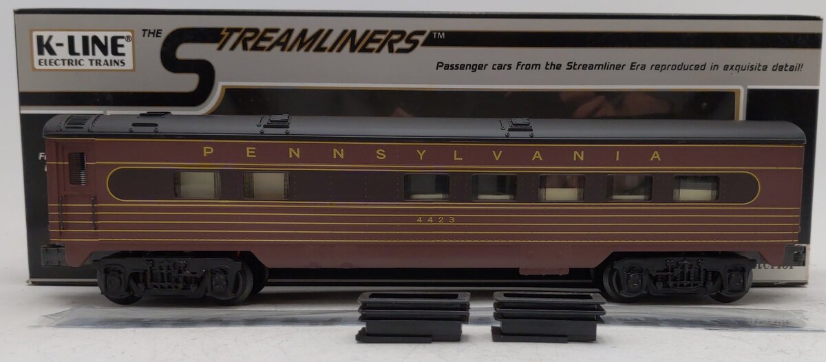 K-Line K4423 O Pennsylvania 12.5" Streamliner Diner Car #4423 EX/Box
