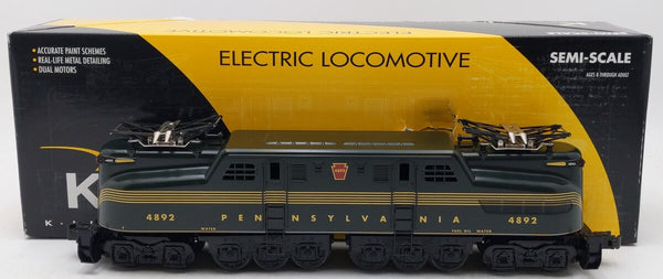 K-Line K2780-4892 O Gauge Pennsylvania GG-1 Electric Locomotive