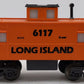 K-Line K6117 O Gauge Long Island Illuminated Caboose VG/Box