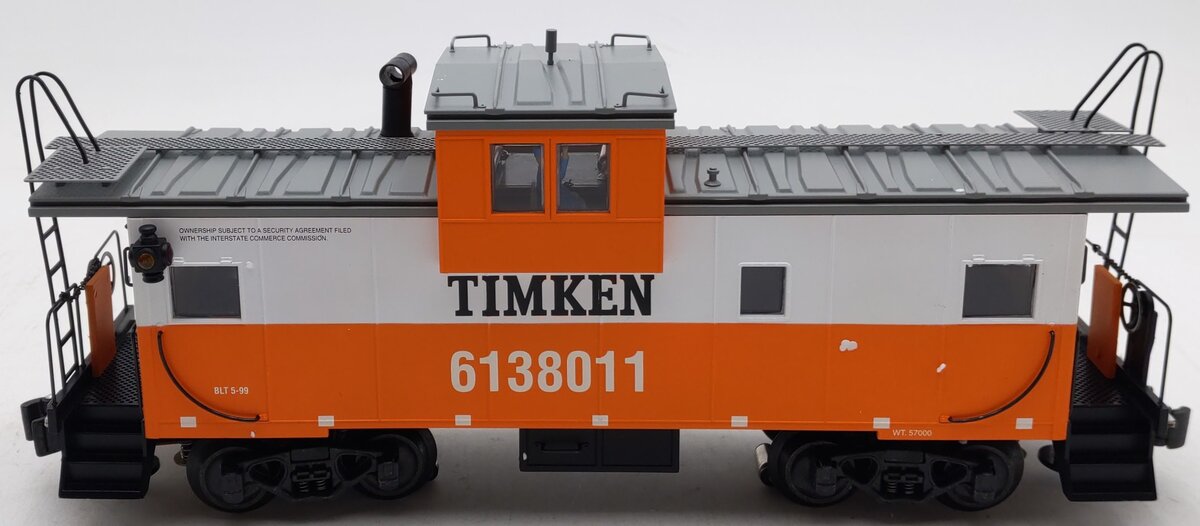 K-Line K613-8011 O Timken Classic Lighted Caboose EX/Box
