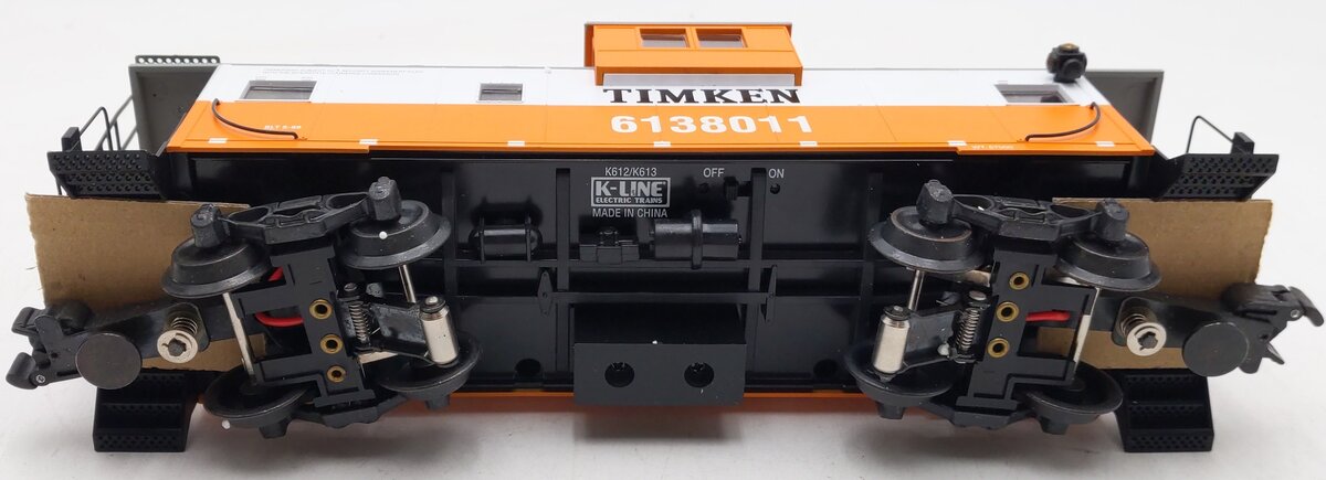 K-Line K613-8011 O Timken Classic Lighted Caboose EX/Box