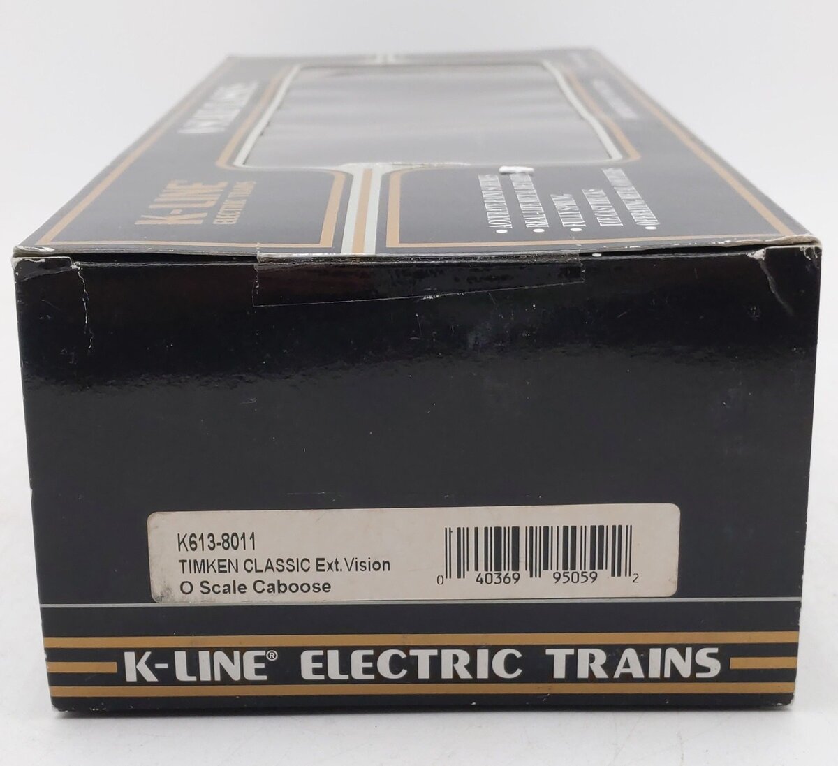 K-Line K613-8011 O Timken Classic Lighted Caboose EX/Box