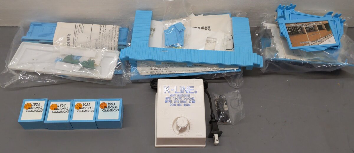 K-Line K1323 Tar Heel Championship Express O Gauge Diesel Train Set LN/Box