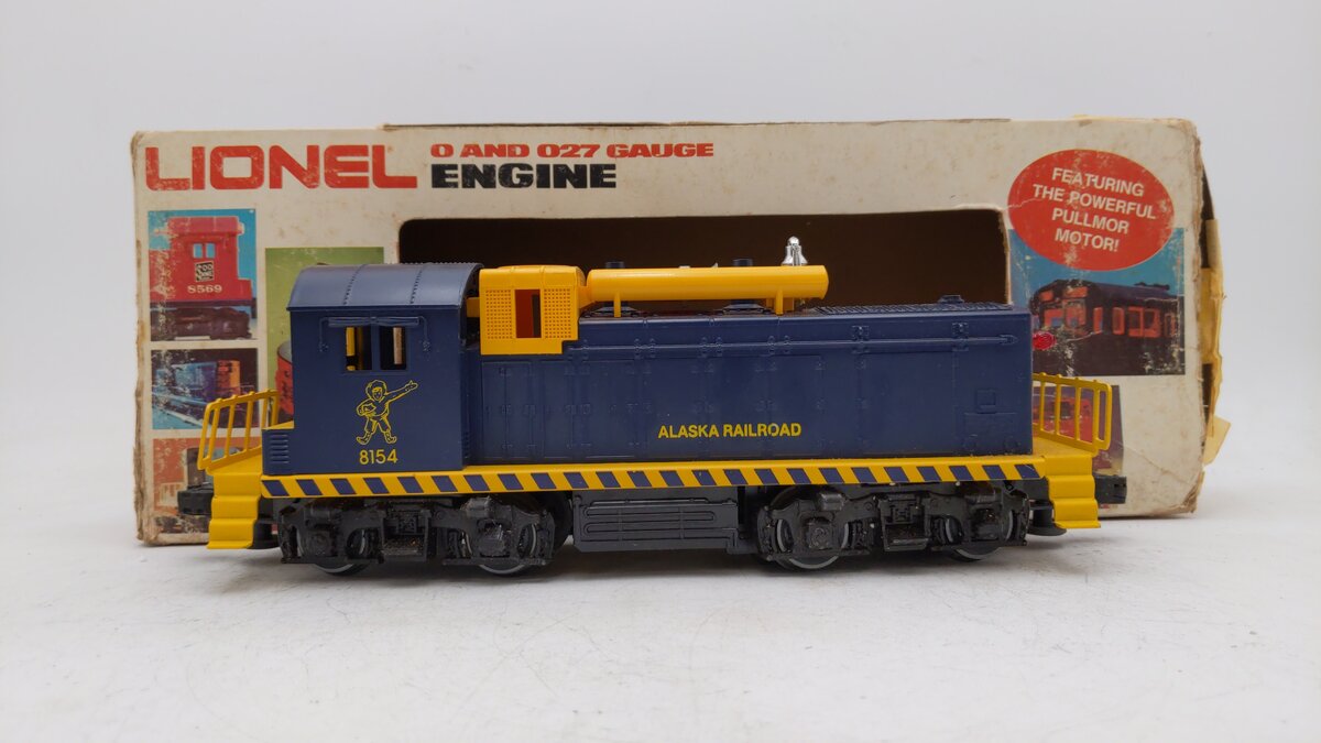 Lionel 6-8154 O Gauge Alaska SW-1 Diesel Switcher #8154 EX/Box